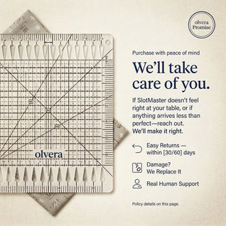 SlotMaster™ Precision Quilting Ruler