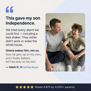 Finally - An Alarm That Works For ADHD & Autistic Kids