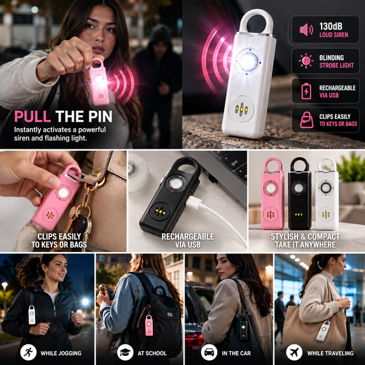 Olvera SafePulse™ Personal Safety Alarm